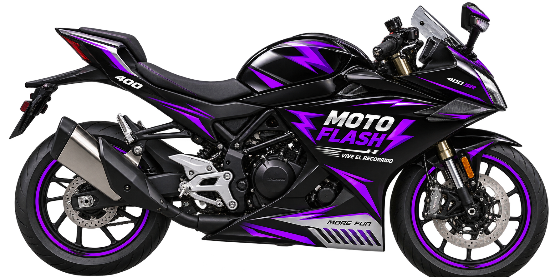Moto categoría Premium Plus de MotoFlash